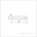 DB 25 pin male D-sub connector